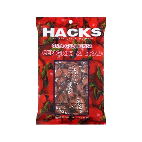 Hacks Gula-Gula Perisa Clove & Apple 100g – Shopifull