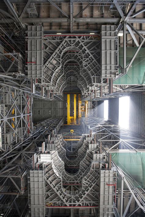 The Dizzying View Inside NASA's Vehicle Assembly Building | Popular Science