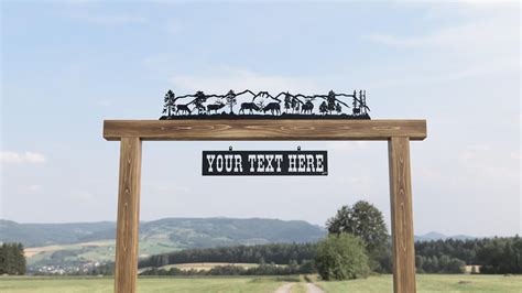 Custom Ranch Signs - Metal Ranch Signs - J. Dub's Metalworks