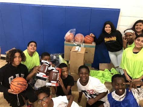 Atlanta Falcons Youth Foundation, Good Sports donate sporting goods to ...