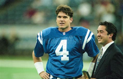 Indianapolis Colts QB Jim Harbaugh Editorial Stock Photo - Image of ...