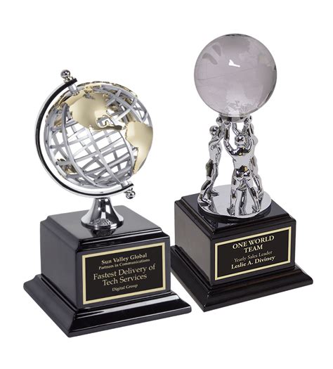 Globe Awards | Maxwell Medals & Awards