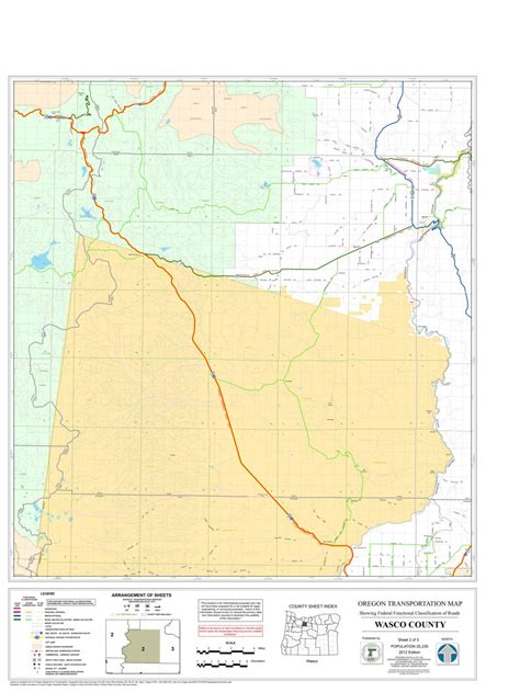 Wasco County Sheet 2 Map by Avenza Systems Inc. | Avenza Maps