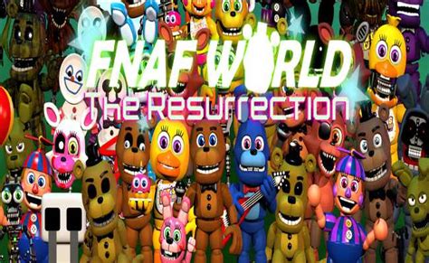 FNAF World: The Resurrection (Official) Free Download - FNaF Fan Games