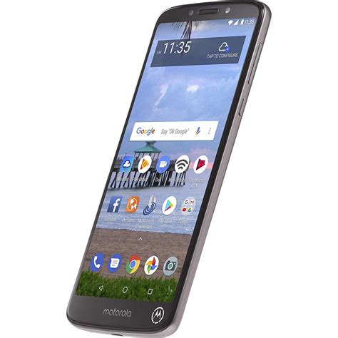 TracFone Motorola Moto e5 4G LTE Prepaid Smartphone with Amazon ...