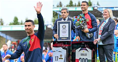 Cristiano Ronaldo sets Guinness World Record to make 200 International Caps