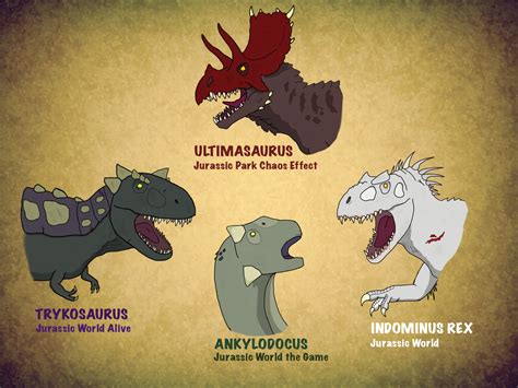 Best Dinosaur Hybrids Sketch by EgorMorgunov on DeviantArt