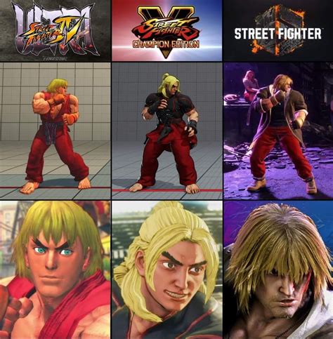 the characters in street fighter iv