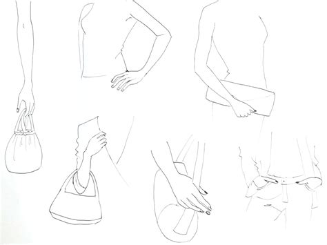 Drawing Hands in Fashion Illustration | Fashionista Sketch