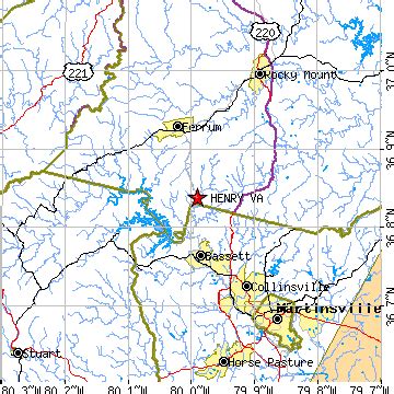 Henry, Virginia (VA) ~ population data, races, housing & economy