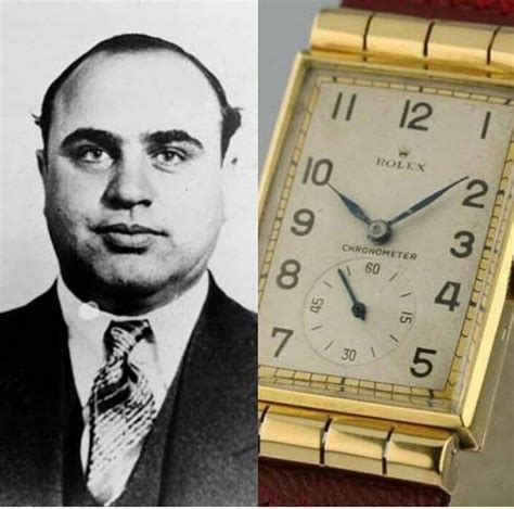 Al Capone and Rolex | Classic watches, Watches for men, Rolex