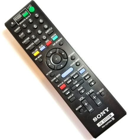 General Replacement Sony Av System Remote Control Rm-adp069 Rmadp069 ...