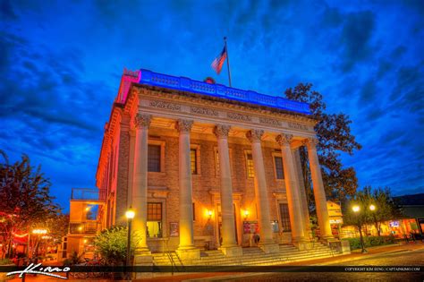 Hippodrome State Theatre Gainesville Florida at Night | Royal Stock Photo