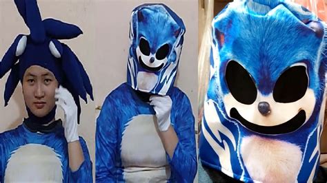 Sonic EXE costume - Sonic The hedgehog - YouTube