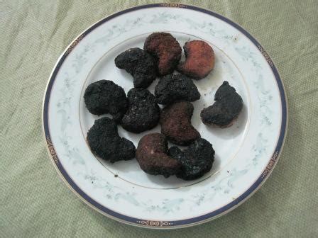 Family Five Leaves: Burnt chicken nuggets