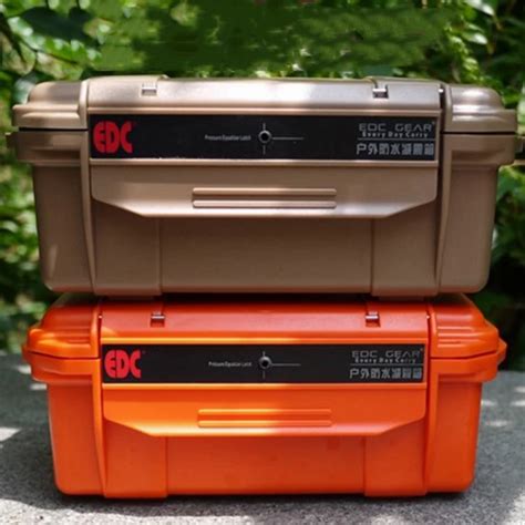 EDC Outdoor Large Professional Waterproof Box Storage Box Waterproof ...