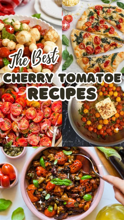 Delightful Cherry Tomato Recipes: Taste the Burst of Flavor - Sparkles to Sprinkles