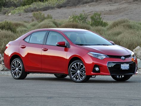 2015 toyota corolla s red