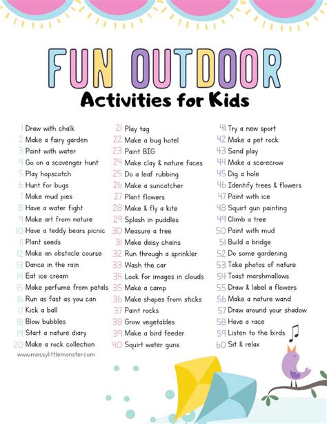 Nanny Activities, Babysitting Activities, Babysitting Fun, Outdoor Activities For Kids, Summer ...