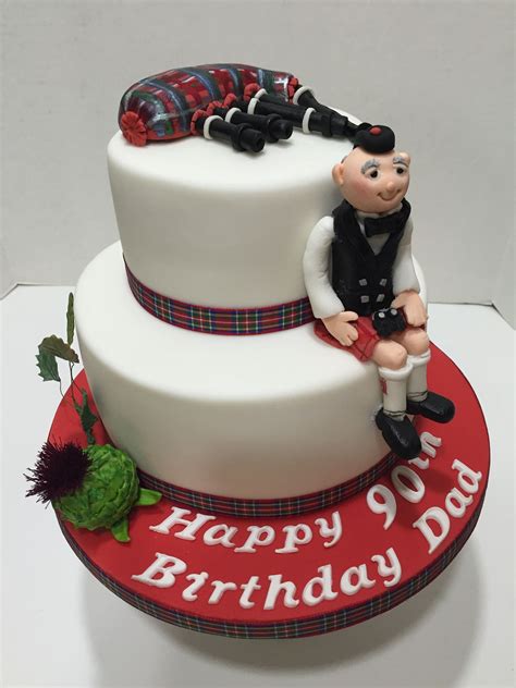 A Scottish themed cake by Love2bake.org - Nov 2015 | Cake, Scottish ...