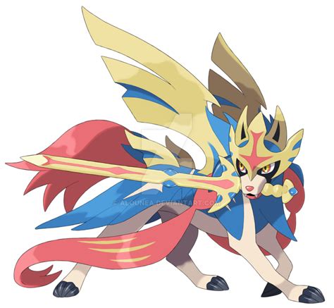 Zacian Pokemon PNG Background Clip Art - PNG Play