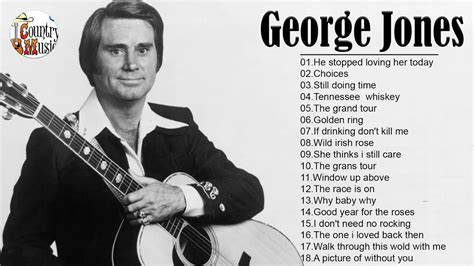 George Jones Greatest Hits Full Album 2021 | George Jones Greatest Hits ...