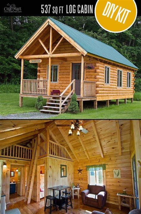 Creekside Log Cabin by Coventry Log Homes - quality small log cabin ...