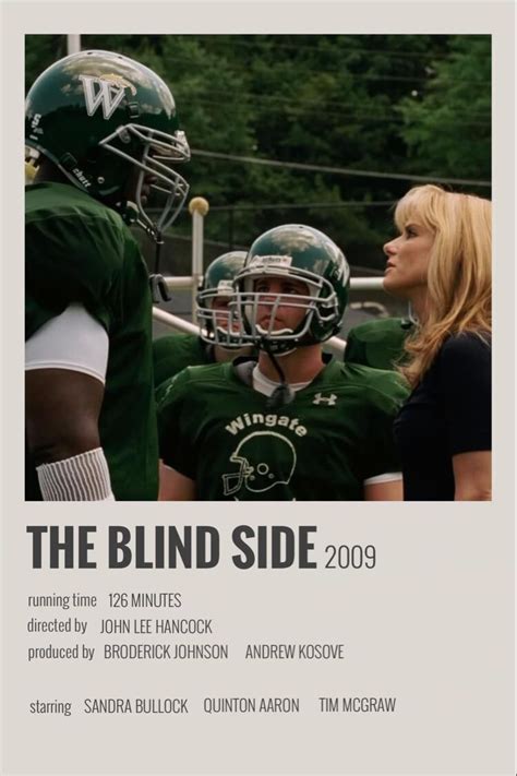 The Blinde Side by Megan | Movie posters minimalist, The blind side, Movie prints