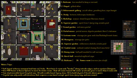 Best POH Layouts : r/2007scape