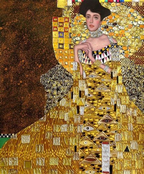 Klimt - Portrait of Adele Bloch Bauer I (Luxury Line)