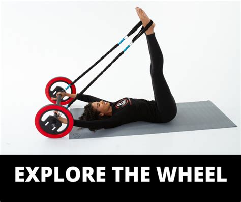 The Pilates Wheel - All the Benefits of Machine Pilates in a Portable Home Design.