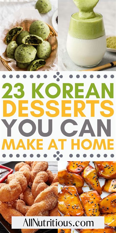 Discover Delicious Korean Desserts