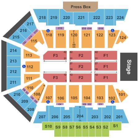 BMO Harris Bank Center Tickets and BMO Harris Bank Center Seating Chart - Buy BMO Harris Bank ...