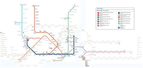 Map of Istanbul tram: stations & lines