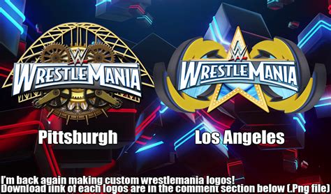 Custom Wrestlemania Logos: Part 1 : r/SquaredCircle