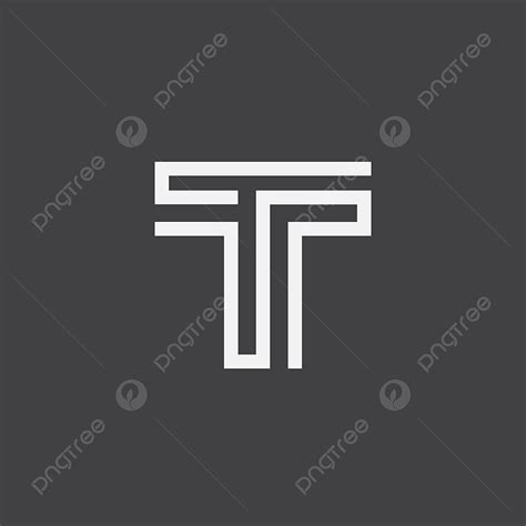 Letter T Logo Vector Hd Images, Letter T Line Logo Designs, Line, T ...