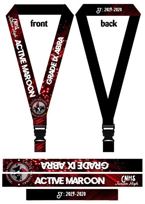 Id lace layout | Lanyard designs, Lanyard, Creative flyer design