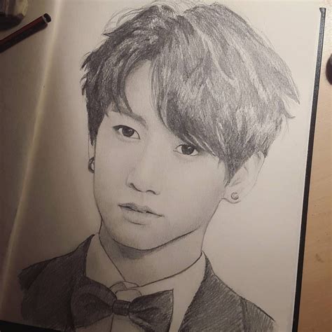 Jungkook Fanart | Çizimler, Çizim, Çizim fikirleri