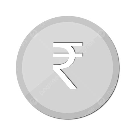 Indian Rupee Silver Coin Vector Design, Indian Rupee Icon, Rupee Coin ...