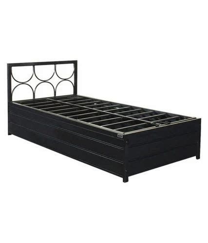 Mild Steel Double Metal Bed, With Storage at Rs 8500 in Thane | ID: 2850423015230