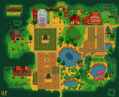 Image result for stardew forest farm layout | Stardew valley layout, Stardew valley farms, Farm ...