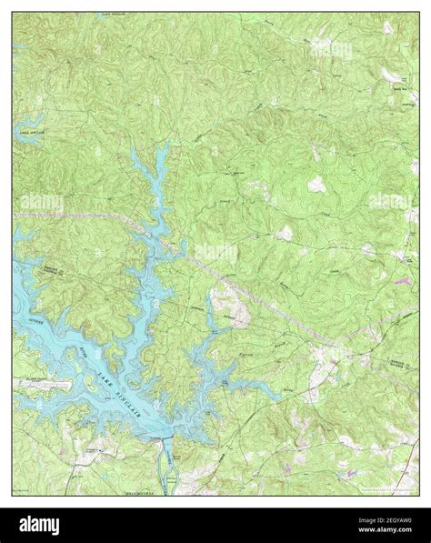 Lake Sinclair East, Georgia, map 1972, 1:24000, United States of ...