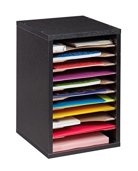 The AdirOffice 11-Compartment Vertical Paper Sorter Keeps You Organized ...