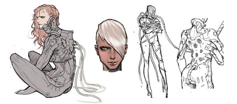 Spectacular Metal Gear Rising concept art