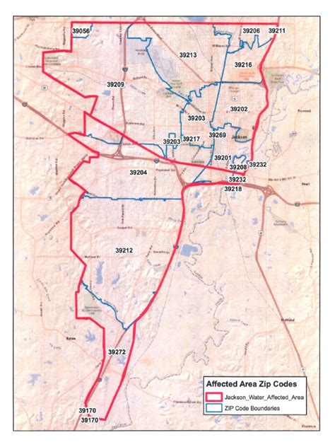 Jackson Water Outage Map