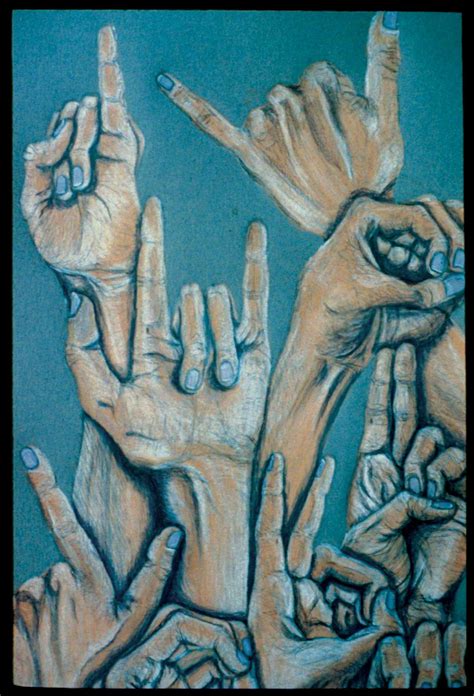 A Tale Of Being Deaf: Part 4 | Sign language art, Language art, Deaf art