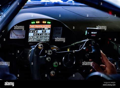 Cockpit, Mercedes-AMG GT3 Stock Photo - Alamy