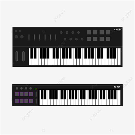 Gambar Midi Keyboard Controller Piano Musik Digital Berperan, Piano ...