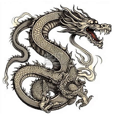 Premium AI Image | The dragon is a symbol of the chinese new year.