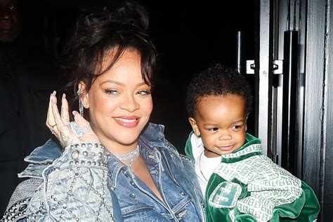 Rihanna reveals baby boy's name finally after one year birth.